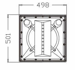 רמקול התקנה Line Array 15 אינץ' LT215L