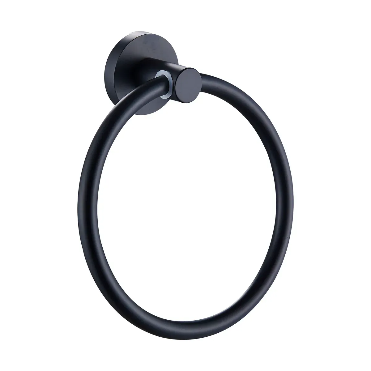 מוט מגבת עגול Cielo שחור מט (קידוח) G33