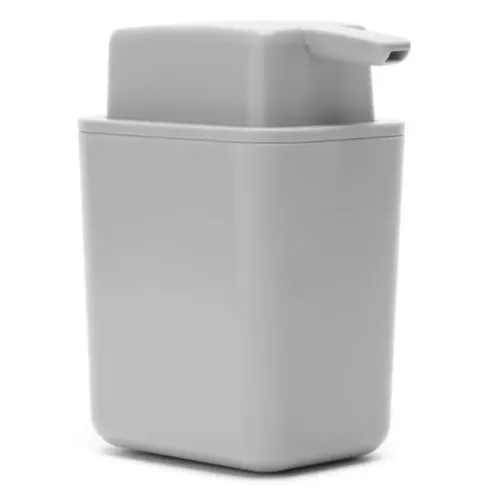 דיספנסר סבון נוזלי אפור בהיר Brabantia ברבנטיה מתוך קולקציית דיספנסרים ומתקנים לסקוץ' במטבח (דגם מלא) - פריט מעוצב לעיצוב חלל רחצה מודרני ויוקרתי