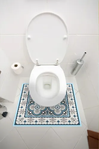 שטיחון PVC לאסלה דגם 228 מתוך קולקציית שטיחים ומדבקות לאסלה (דגם מלא) - איכות פרימיום בלתי מתפשרת ואחריות מלאה