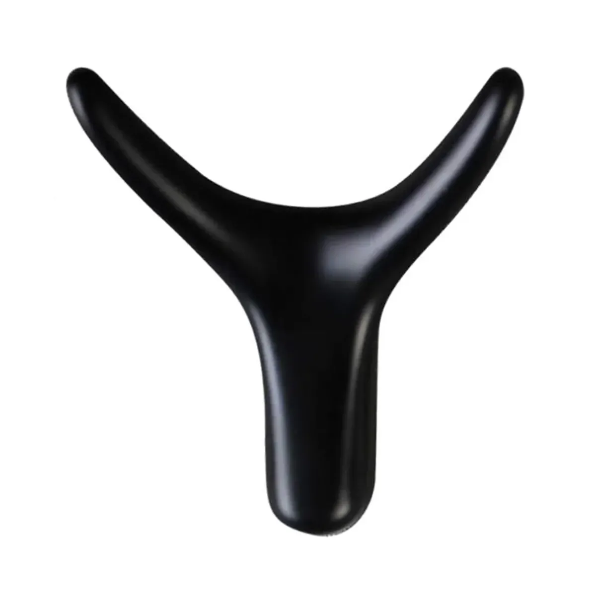 קולב מגבות 2 מתלים Black Bull שחור מט (קידוח) G22