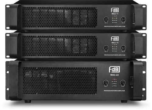 מגבר הגברה WA 2.22 2 ערוצים× 2200W