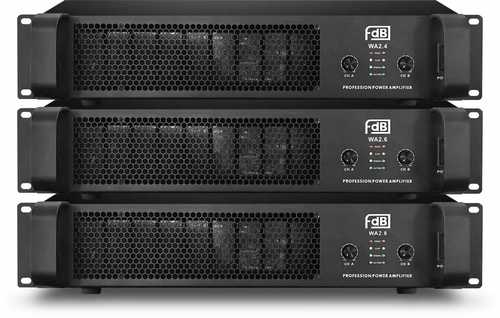 מגבר הספק 2×600W 600W WA2.6