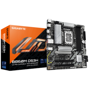 לוח אם | GIGABYTE B860M DS3H 2.2 | Micro-ATX | DDR5 | LGA1851 2.5GbE Lan