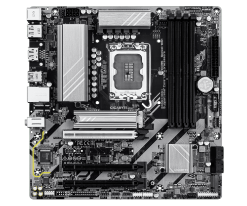 לוח אם | GIGABYTE B860M DS3H 2.2 | Micro-ATX | DDR5 | LGA1851 2.5GbE Lan