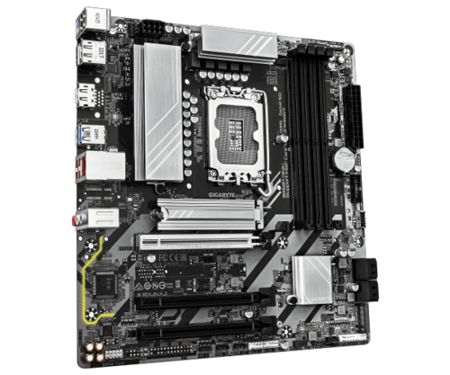 לוח אם | GIGABYTE B860M DS3H 2.2 | Micro-ATX | DDR5 | LGA1851 2.5GbE Lan