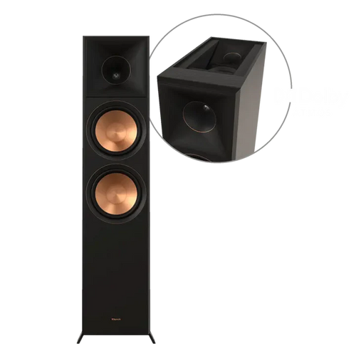 רמקול רצפתי אטמוס שחור סדרה חדשה -יחידה RP-8060FA II EBONY