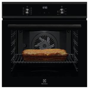 תנור בנוי 71 ליטר Electrolux EOH6212K זכוכית שחורה | גרמניה אלקטרולוקס