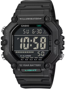 CASIO AE-1600HX-1B תצוגה גדולה 10 שנים סוללה