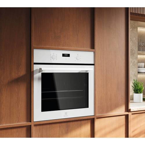 תנור בנוי 71 ליטר Electrolux EOH6221V זכוכית לבנה | גרמניה אלקטרולוקס