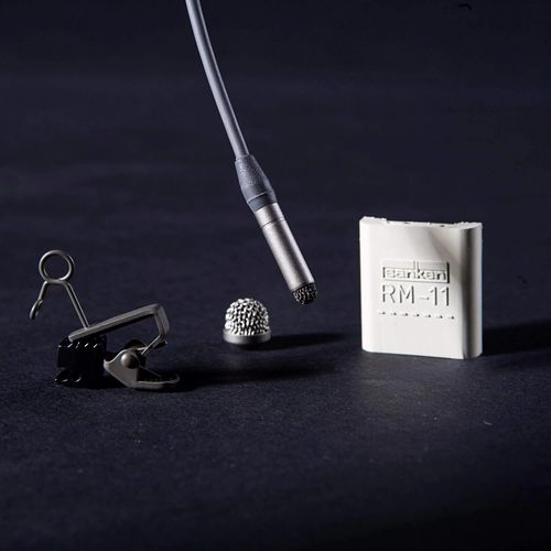 מיקרופון צוואר מקצועי בצבע שחור Sanken COS-11