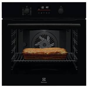 תנור בנוי פירוליטי 71 ליטר Electrolux EOP6401K זכוכית שחורה | גרמניה אלקטרולוקס