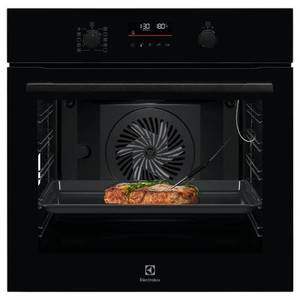 תנור בנוי פירוליטי 71 ליטר Electrolux EOP7422K AirFry זכוכית שחורה | גרמניה אלקטרולוקס