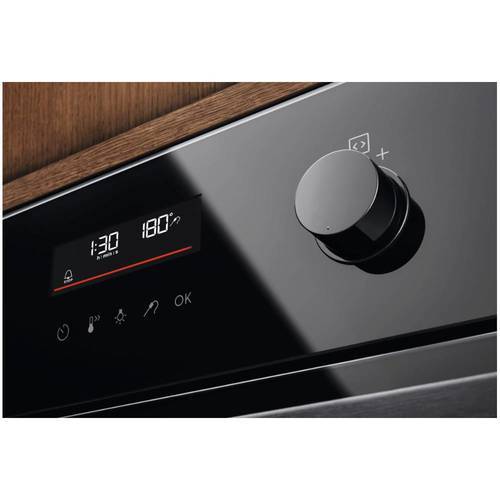 תנור בנוי פירוליטי 71 ליטר Electrolux EOP7422K AirFry זכוכית שחורה | גרמניה אלקטרולוקס
