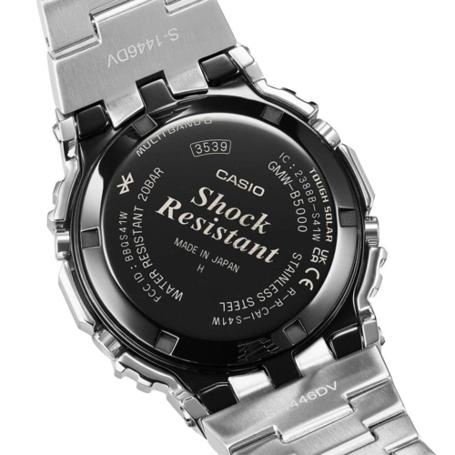 CASIO GMW-B5000D-1C מיוצר ביפן סולארי בלוטות׳ 