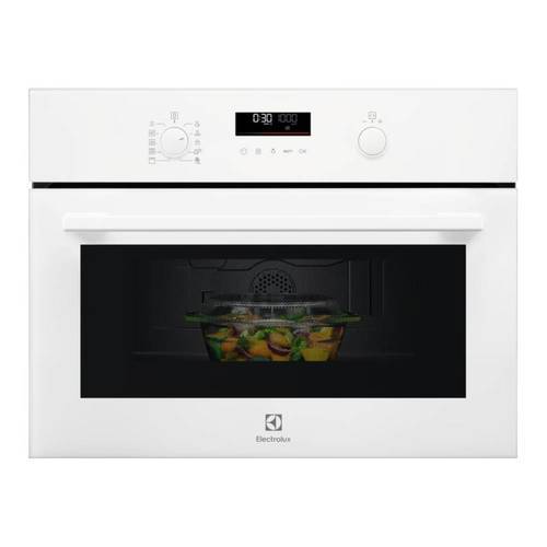 מיקרוגל בנוי משולב גריל 46 ליטר Electrolux ECK5401V זכוכית לבנה אלקטרולוקס