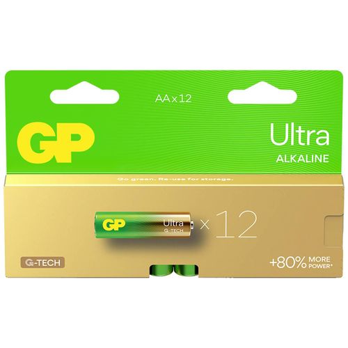 מארז 12 סוללות GP AA