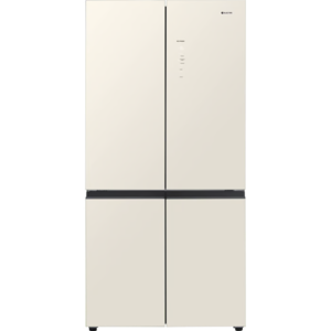מקרר 4 דלתות מקפיא תחתון 600 ליטר Electra EL685GBG – גימור זכוכית בז