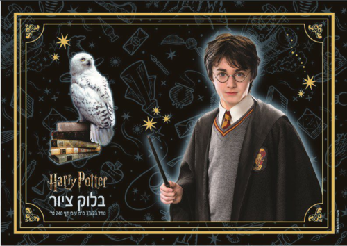 בלוק ציור הארי פוטר
