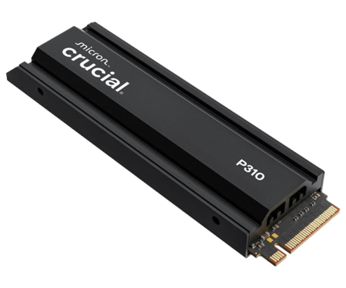 דיסק פנימי | Crucial P310 | 4TB | PCIe | Gen4 | NVMe 2280 | M.2 | SSD Heatsinc