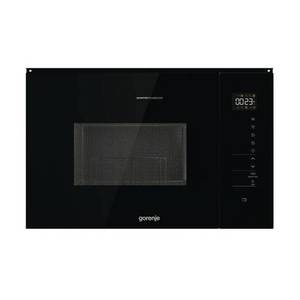 מיקרוגל בנוי משולב גריל 25 ליטר Gorenje BMI251SG3BG Total Black Line גורניה