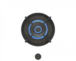  כירת גז מבער ווק 5KW בודד PITT COOKING דגם AIR 