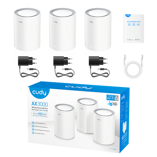 CUDY M3000 3-Pack M3000(3-Pack) -IL-V2.0