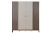 ארון 4 דלתות Ekin Gray