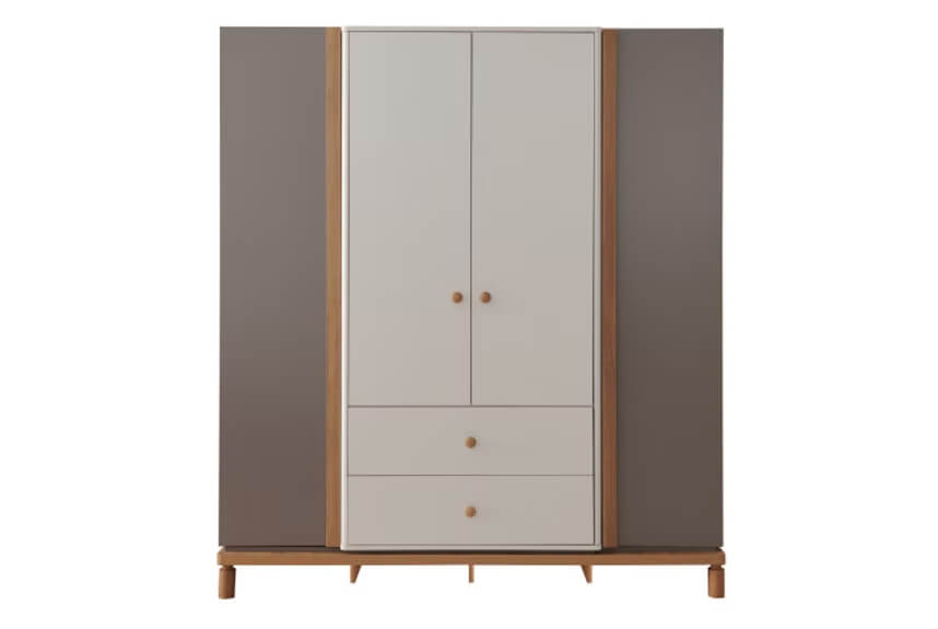 ארון 4 דלתות Ekin Gray