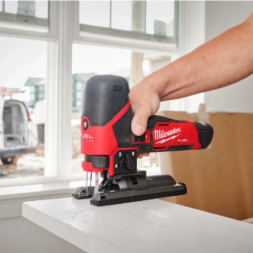 מסור ג׳קסון נטען Milwaukee M12 FUEL 2545-20 ידית Barrel Grip גוף בלבד