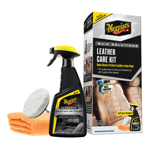 קיט ערכת ניקוי ושמירה על עור Quik Solutions Leather Care