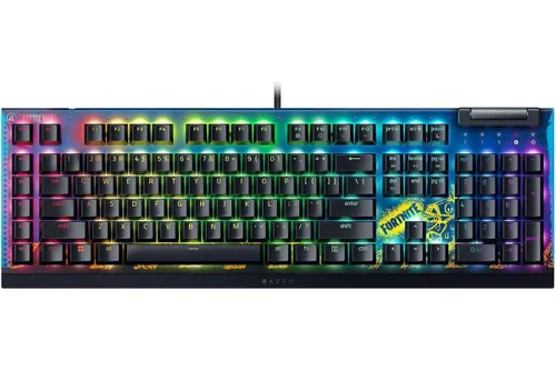  מקלדת גיימינג מכנית Razer BlackWidow V4 X מהדורת Fortnite