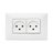 מסגרת MATT לבן 4M ניסקו סוויץ' NISKO SWITCH