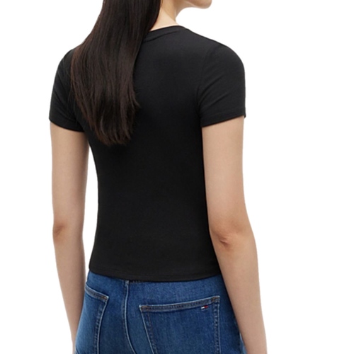 חולצה TOMMY JEANS מידות XS-XL לנשים בגוון שחור