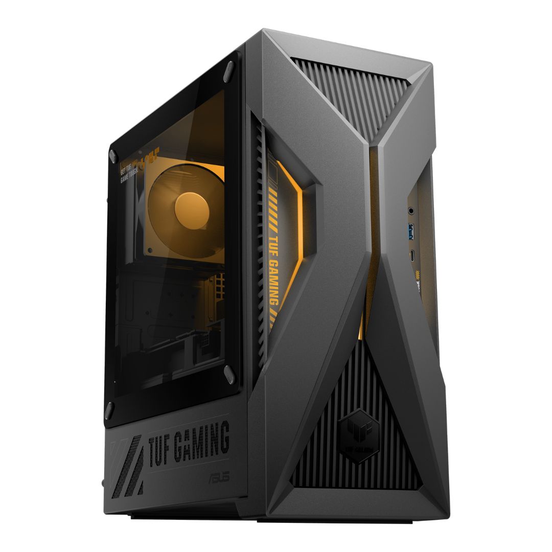 מחשב נייח ASUS TUF Gaming T500 T500MV-07240H005W – Intel Core 7 240H / 16GB DDR5 / 1TB SSD / NVIDIA GeForce RTX 5060 / Windows 11 Home