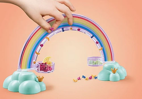 משחק פליימוביל פגסוס עם קשת בענן לגילאי 4+