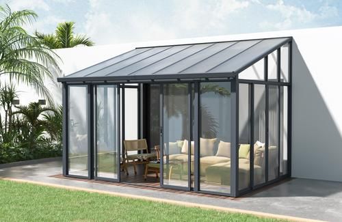 פרגולה אלומיניום סגורה דגם Garden Top - MANDY A