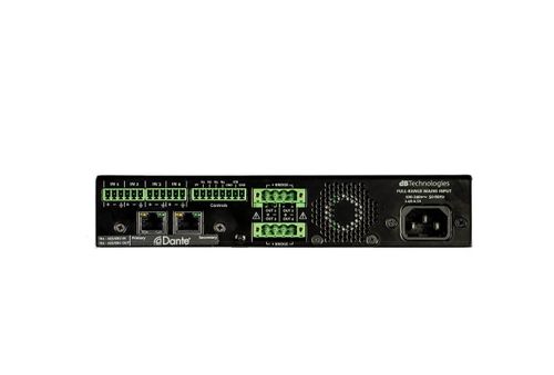 מגבר התקנות דיגיטלי dBTechnologies IA504D DSP Dante 125Wx4