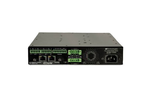 מגבר התקנות דיגיטלי dBTechnologies IA504D DSP Dante 125Wx4