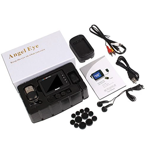 מערכת מיני DVR עם מצלמת כפתור ומסך דגם P909