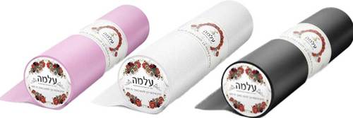 גליל סדין  עלמה איכותי ורך למגע  אורך 75 מ'