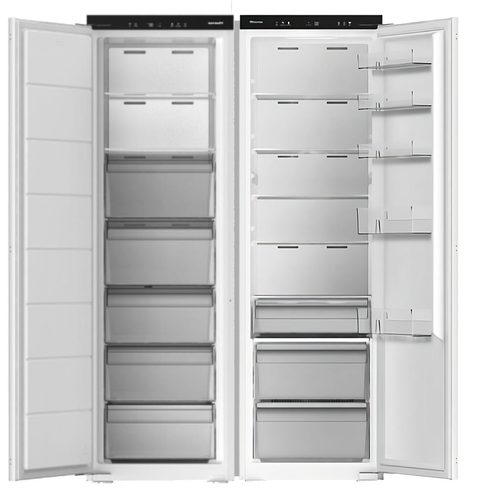 מקרר ומקפיא אינטגרלי 120 ס”מ HISENSE Essential דגם: RL3B303SEWE1+ FT3B213SEWE1