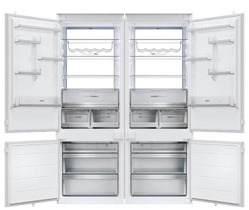 מקרר אינטגרלי עם מקפיא תחתון 140 ס”מ HAIER דגם: HBW7719DT