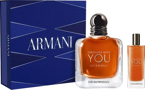 Giorgio Armani Stronger With You Intensely Set EDP 100ML + 15ML