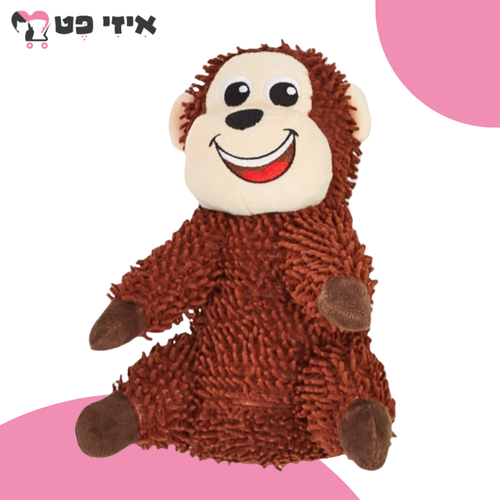 פופוס בובת קוף קשוח לכלב FOFOS