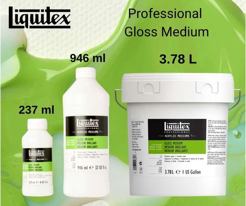 מדיום מאט לצבעי אקריליק Professional Matte Medium ( מגוון גדלים לבחירה)