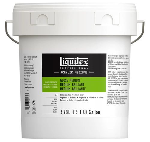 מדיום מאט לצבעי אקריליק Professional Matte Medium ( מגוון גדלים לבחירה)
