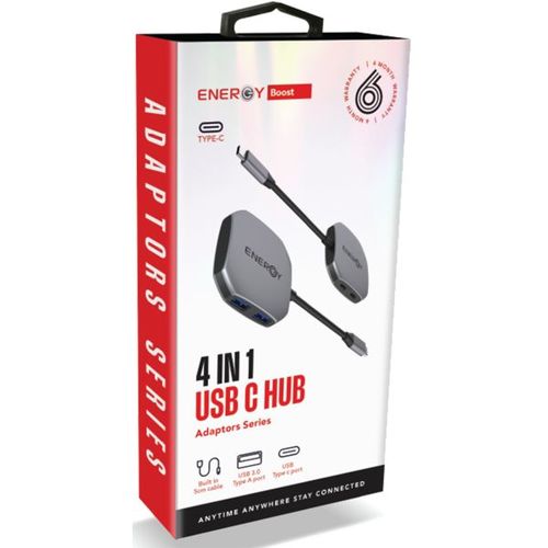מתאם USB C Hub – 4 In 1
