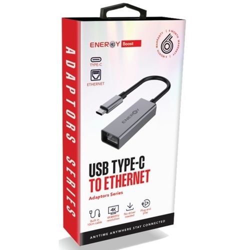 מתאם USB Type-C to Ethernet
