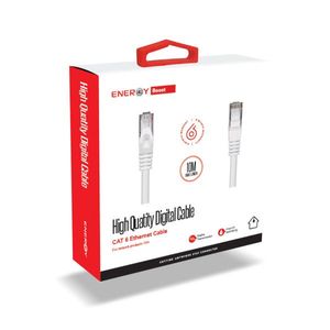 כבל רשת CAT 6 ,ENERGY  10M